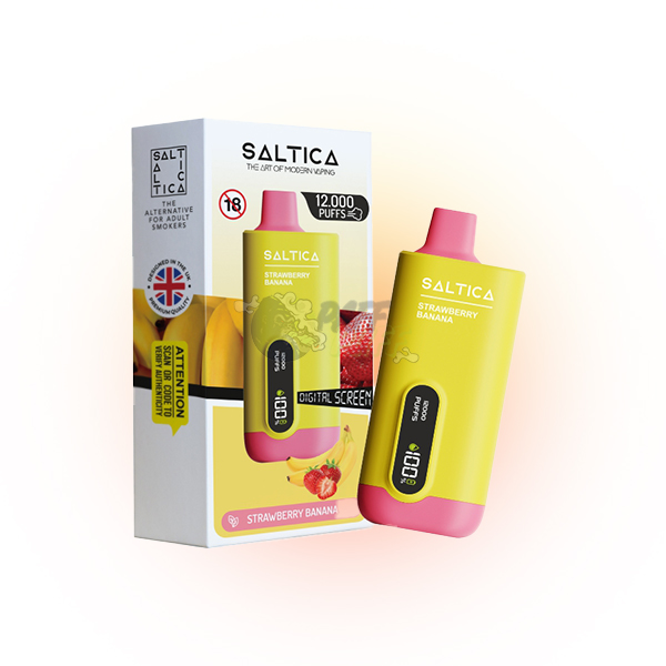 Saltica 12000 Strawberry Banana