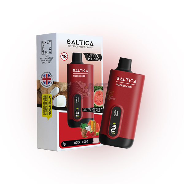 Saltica 12000 Strawberry Tiger Blood