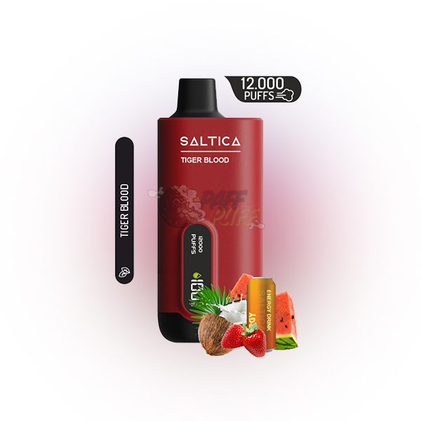 Saltica 12000 Strawberry Tiger Blood