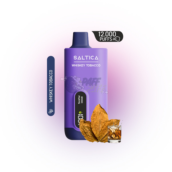 Saltica 12000 Whiskey Tobacco