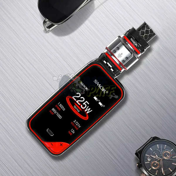 smok x priv Black Red Paffpuff